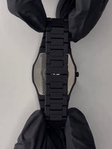 Full BLACK AURA Quartz Watch – Lightweight Design, , Premium Quality & Finish - Best Quality Analog Watch For Boys - Watch For Men | Full Black Color Watch - (Without Box)