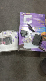 Portable Mini Dual-Speed Electric Sewing Machine with Foot Pedal & Accessory Kit