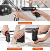 Electric Screwdriver 47 in 1 Rotated 90 Degrees