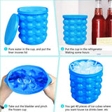 Silicon Ice Jenie | Soft Silicone Magic Ice Cube Maker